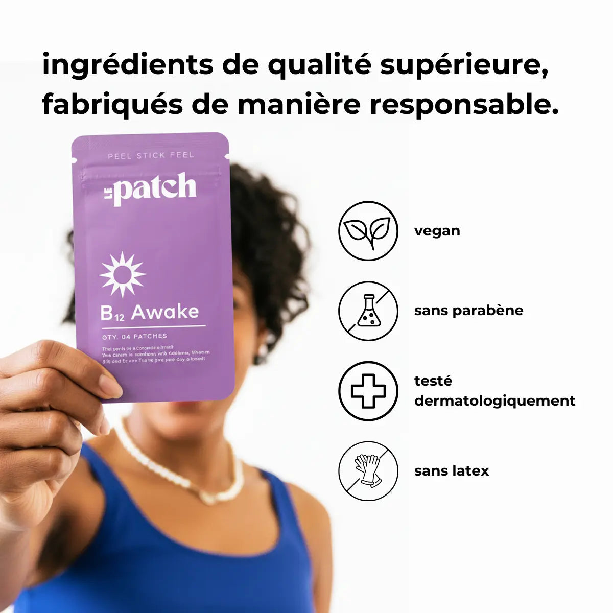 B12 Awake - Patchs Énergie